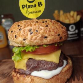 mini hambúrguer para festa infantil