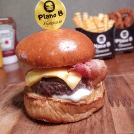 mini hambúrguer para festa infantil